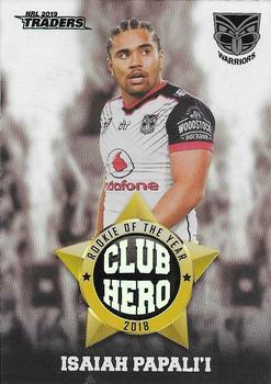 2019 TLA Traders - Club Heroes #CH30 Isaiah Papali'i Front